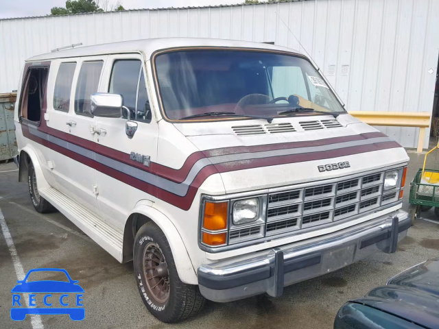 1987 DODGE RAM VAN B2 2B6HB23T6HK248153 Bild 0