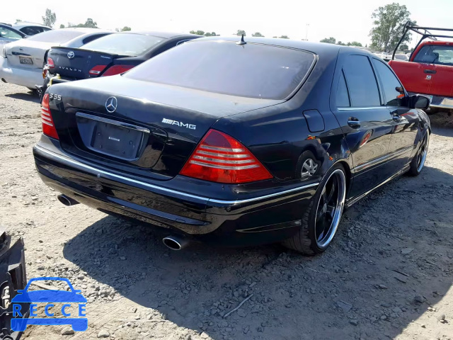 2002 MERCEDES-BENZ S 55 AMG WDBNG73J52A234418 зображення 3