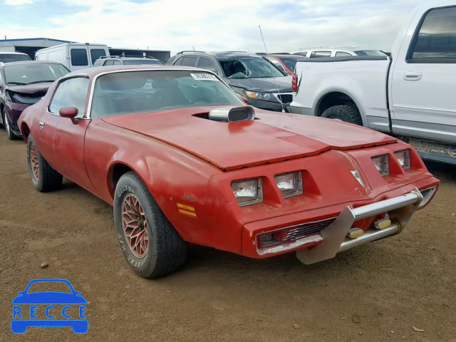 1979 PONTIAC FIREBIRD 2T87W9N165298 зображення 0