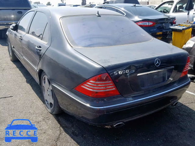 2005 MERCEDES-BENZ S 600 WDBNG76J65A443974 image 2