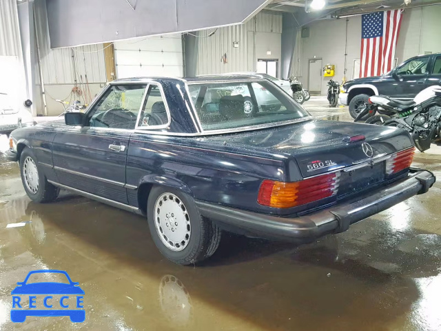 1989 MERCEDES-BENZ 560 SL WDBBA48D2KA097623 зображення 2