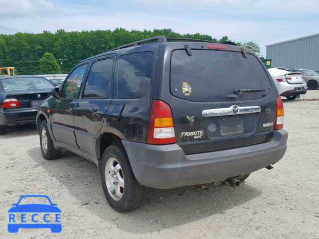 2002 MAZDA TRIBUTE DX 4F2YU06B62KM25164 image 2