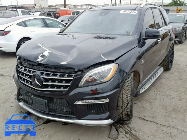 2012 MERCEDES-BENZ ML 63 AMG 4JGDA7EB0CA079603 зображення 1