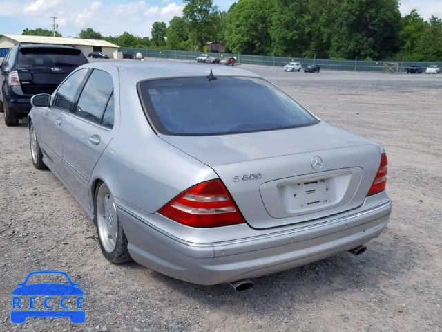 2001 MERCEDES-BENZ S 600 WDBNG78J91A188213 image 2