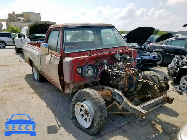 1982 DODGE D-SERIES D 1B7FD14P6CS292595 image 0