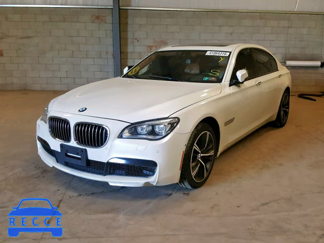 2015 BMW 750 LXI WBAYF8C51FD654396 image 1