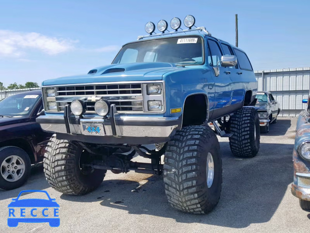 1987 CHEVROLET SUBURBAN V 1GCEV16K8HF114567 зображення 1