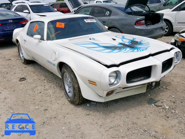 1973 PONTIAC TRANS AM 2V87Y3N138988 image 0