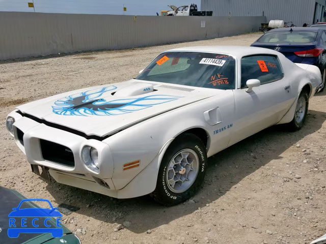 1973 PONTIAC TRANS AM 2V87Y3N138988 image 1