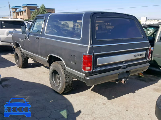 1985 DODGE RAMCHARGER 1B4GW12W1FS696527 image 2