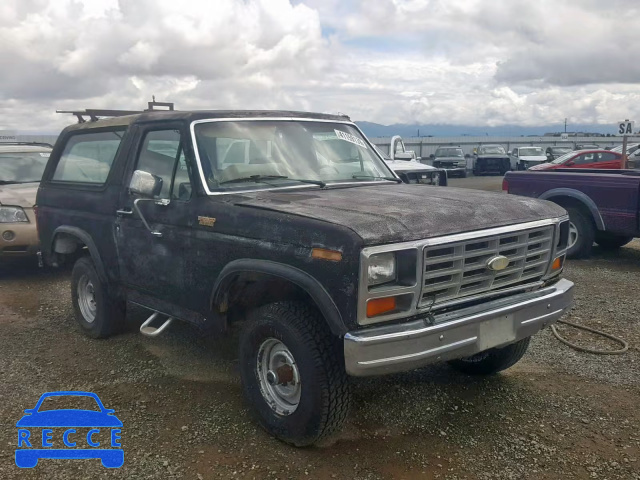 1983 FORD BRONCO U10 1FMEU15F7DLA53744 image 0