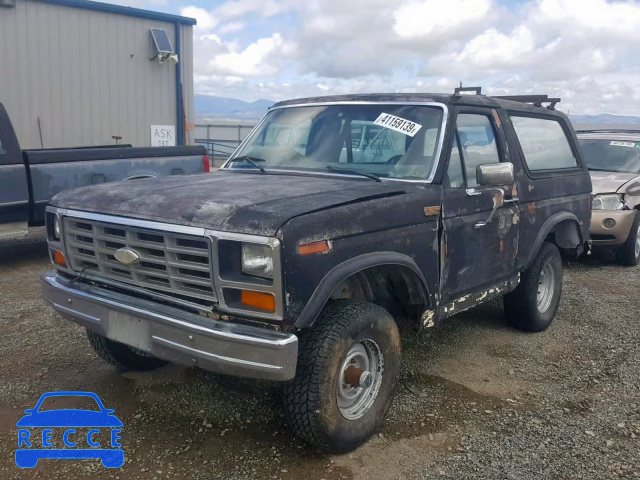 1983 FORD BRONCO U10 1FMEU15F7DLA53744 image 1