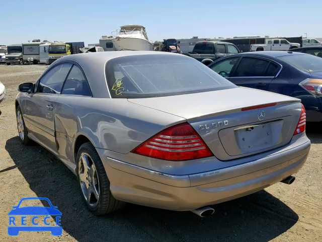 2005 MERCEDES-BENZ CL 500 WDBPJ75J05A043825 image 2