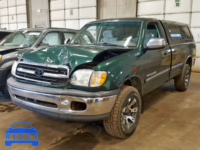 2002 TOYOTA TUNDRA SR5 5TBKT44122S330306 зображення 1