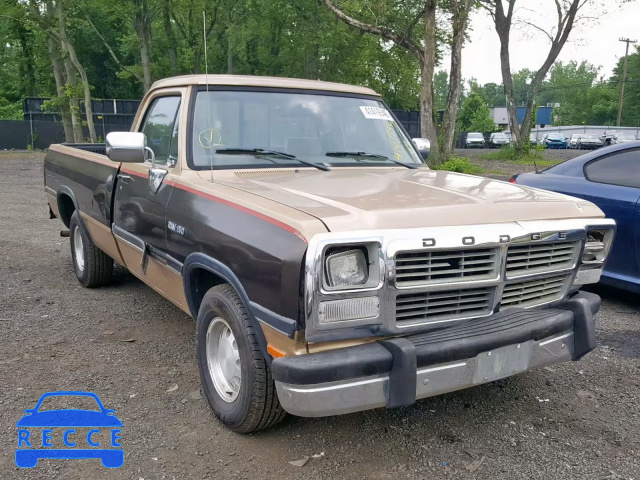 1991 DODGE D-SERIES D 1B7HE16YXMS246622 зображення 0