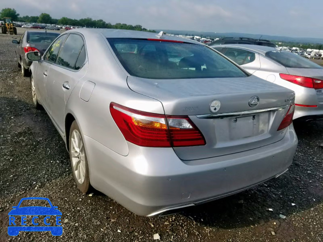 2012 LEXUS LS 460L JTHDL5EF7C5004183 зображення 2