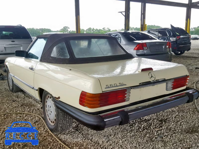 1989 MERCEDES-BENZ 560 SL WDBBA48D0KA103533 image 2