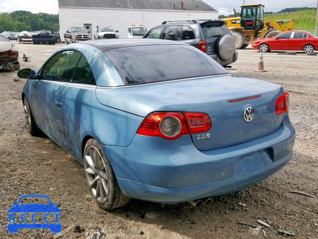 2007 VOLKSWAGEN EOS 3.2L S WVWDB71F57V027859 image 2