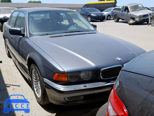 2000 BMW 750 IL WBAGJ0340YDD73442 image 0