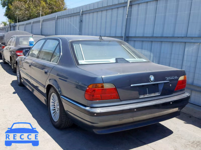 2000 BMW 750 IL WBAGJ0340YDD73442 image 2