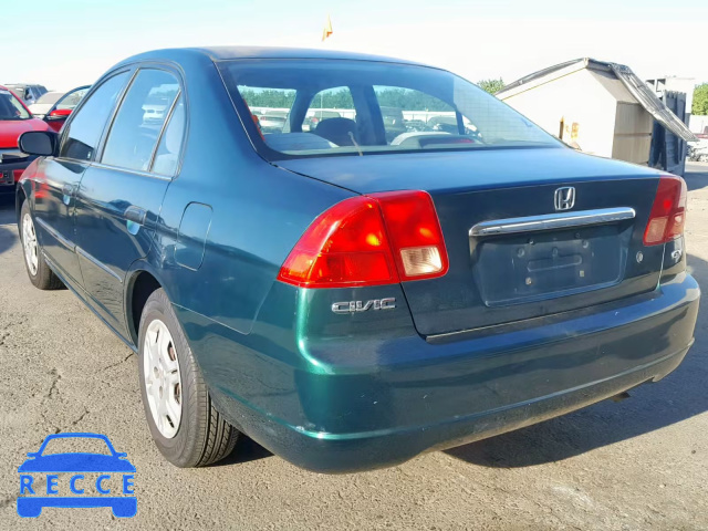 2001 HONDA CIVIC GX 1HGEN264X1L000022 Bild 2