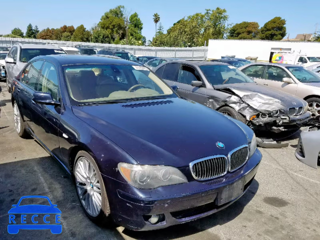 2007 BMW 750 I WBAHL835X7DT08910 зображення 0