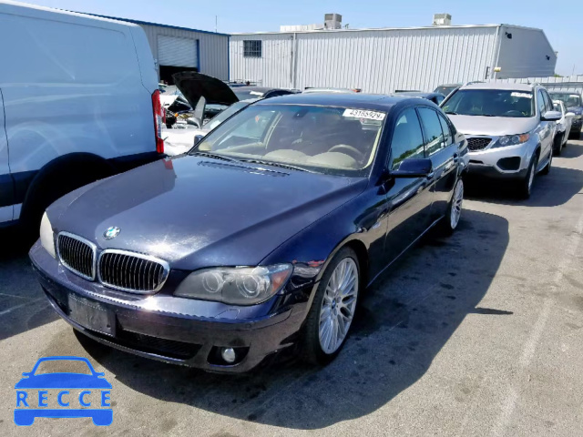 2007 BMW 750 I WBAHL835X7DT08910 зображення 1