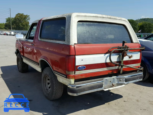 1987 FORD BRONCO U10 1FMEU15H9HLA12376 image 2