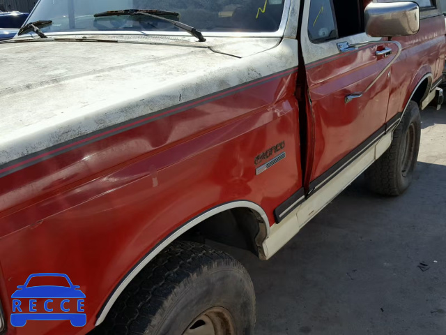 1987 FORD BRONCO U10 1FMEU15H9HLA12376 image 8