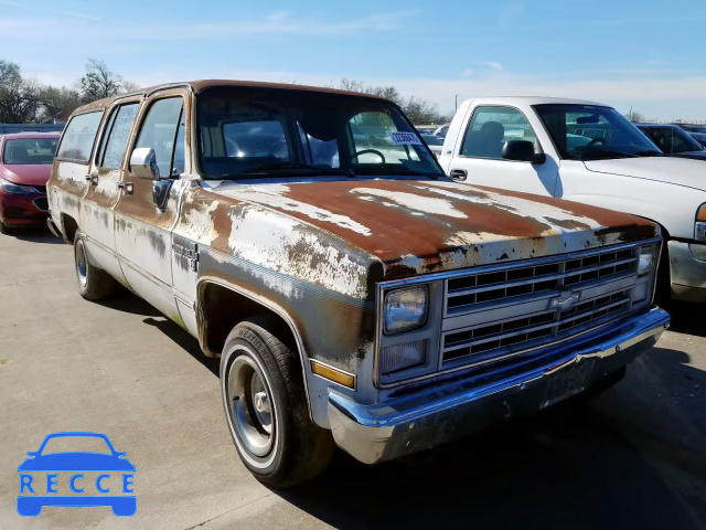 1987 CHEVROLET SUBURBAN R 1GNER16K1HF190918 зображення 0