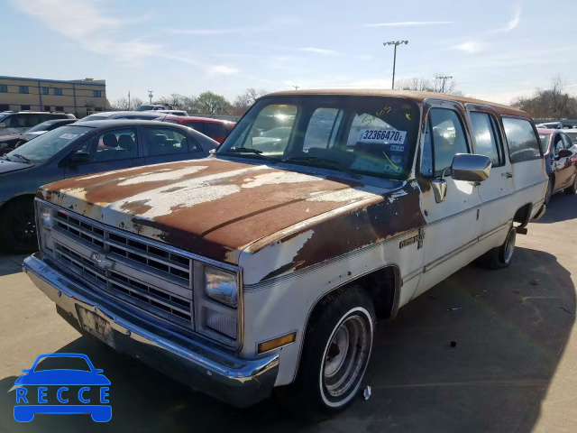 1987 CHEVROLET SUBURBAN R 1GNER16K1HF190918 image 1