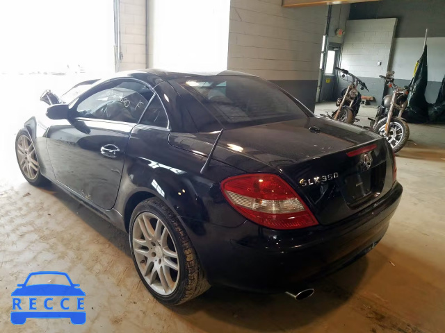 2008 MERCEDES-BENZ SLK 350 WDBWK56F58F174540 image 2