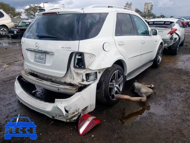 2009 MERCEDES-BENZ ML 63 AMG 4JGBB77E59A451327 зображення 3