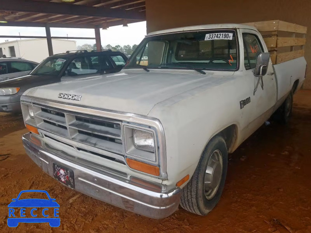 1986 DODGE D-SERIES D 1B7JD24T7GS003288 зображення 1