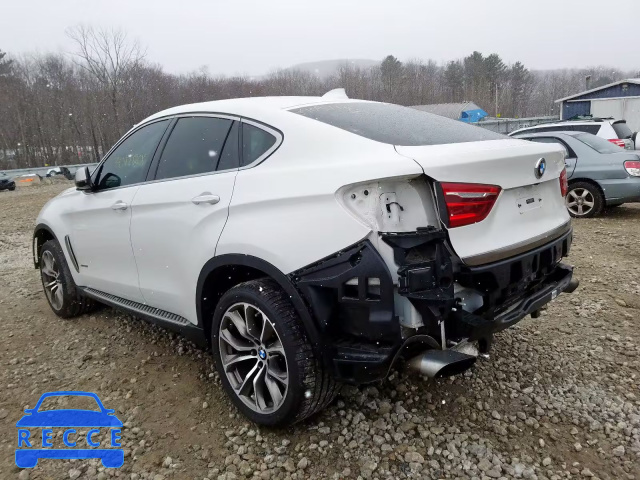 2015 BMW X6 XDRIVE5 5UXKU6C59F0F94427 image 2