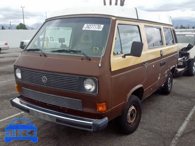 1985 VOLKSWAGEN VANAGON CA WV2ZB0254FH027708 Bild 1