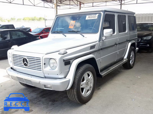 2004 MERCEDES-BENZ G 500 WDCYR49E74X143324 зображення 1