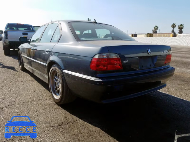 2001 BMW 740 I AUTO WBAGG83421DN82715 image 2