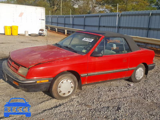 1991 DODGE SHADOW 3B3XP45K5MT577578 image 8