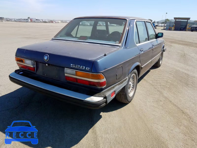 1988 BMW 528 E AUTO WBADK8300J9887342 image 3