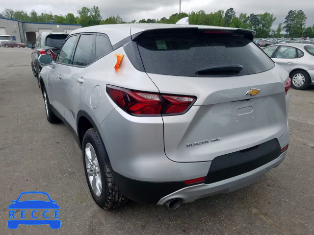 2020 CHEVROLET BLAZER 2LT 3GNKBHRS3LS586011 image 2