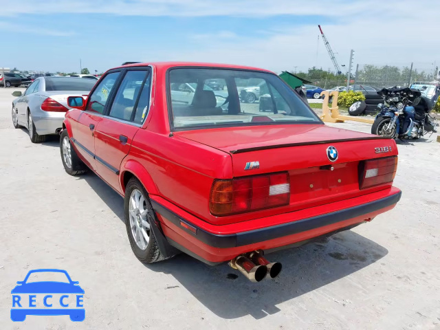 1991 BMW 318 I WBAAJ9315MEJ01972 image 2