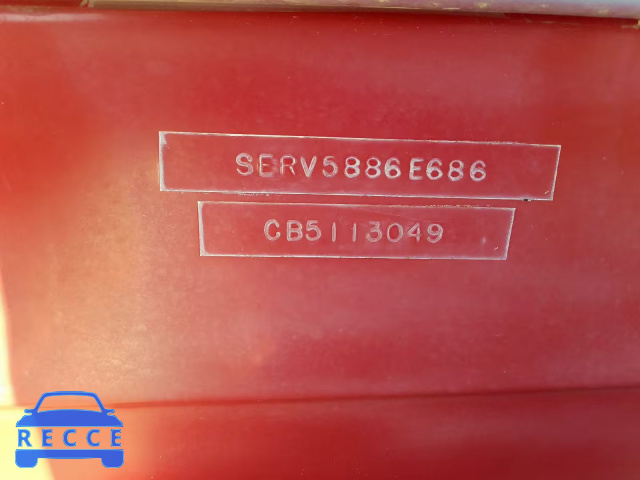 1986 SEAR BOAT SERV5886E686 image 9