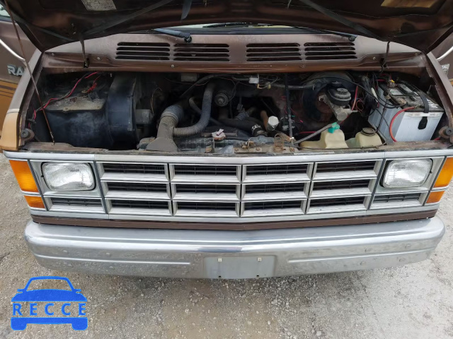 1986 DODGE RAM VAN B2 2B7HB23T5GK503577 image 6