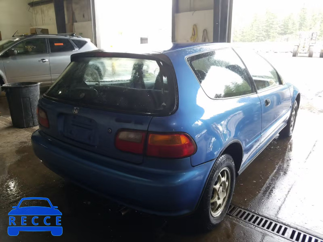 1993 HONDA CIVIC VX 2HGEH237XPH539509 image 3