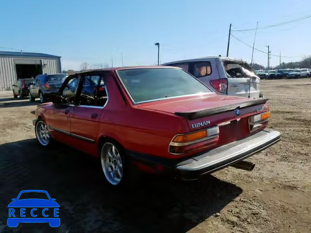 1988 BMW 535 BASE WBADC7403J1718324 зображення 2