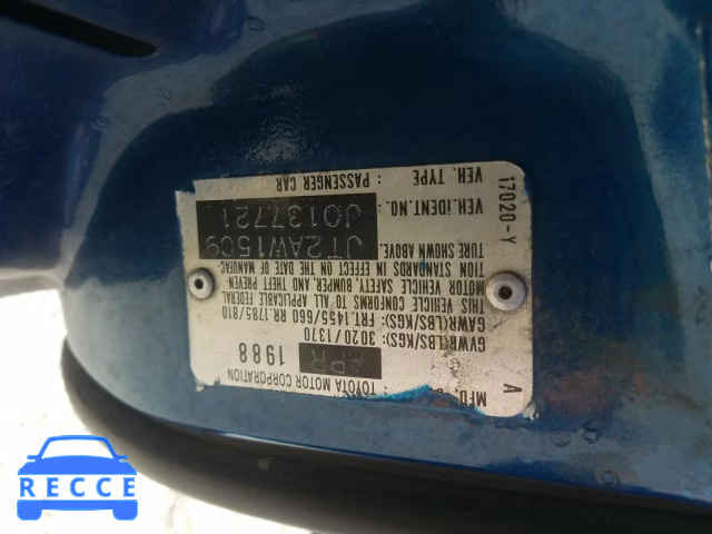 1988 TOYOTA MR2 JT2AW15C9J0137721 image 9