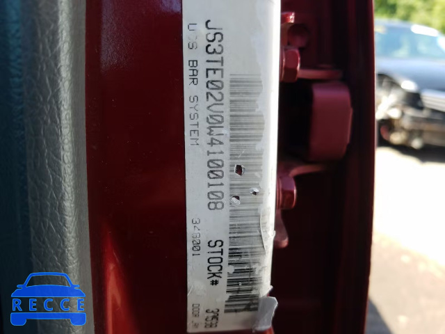 1998 SUZUKI SIDEKICK J JS3TE02V0W4100108 image 9