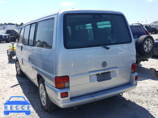 2002 VOLKSWAGEN EUROVAN GL WV2KB47042H032892 зображення 2