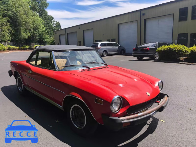 1979 FIAT 124 SPIDER 124CS20157486 зображення 0